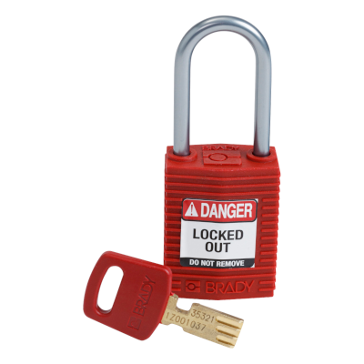 Cadenas Consignation SafeKey Corps Nylon Anse Acier