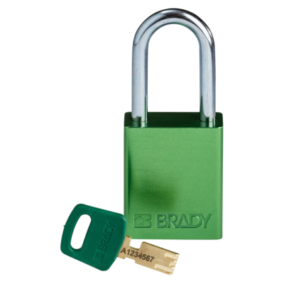 Cadenas Consignation SafeKey Corps Aluminium Anse Acier