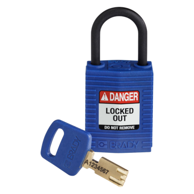 Cadenas Consignation SafeKey Tout Nylon Anse Petit Diamètre