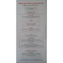 Carnet de consignation 25 fiches, bons et souches