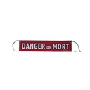 Banderole de signalisation en tissu enduit