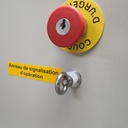 Anneau de signalisation XLOCK avec cadenas