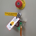 Anneau de signalisation XLOCK avec cadenas étiquette et clés