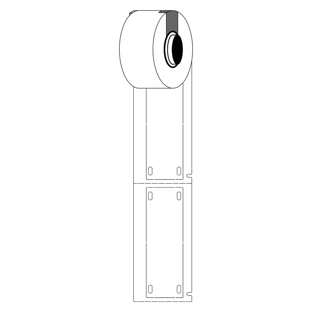 ETIQUETTES THERMOPLASTIQUE REPERAGE CABLE PAR COLLIER - POLYURETHANE