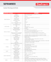 CAMERA THERMIQUE DE POCHE WIFI SEFRAM 9833 - CARACTERISTIQUES TECHNIQUES