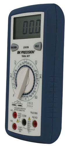 MULTIMETRE NUMERIQUE DE POCHE 2000 POINTS, TRMS AC.UDC 1000V, UAC 750V