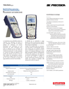 MULTIMETRE PROCESS / CALIBRATEUR DE BOUCLE 20 mA, 24V