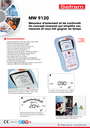 MESUREUR D'ISOLEMENT NUMERIQUE 50V A 1000V ET CONTINUITE SOUS 200mA