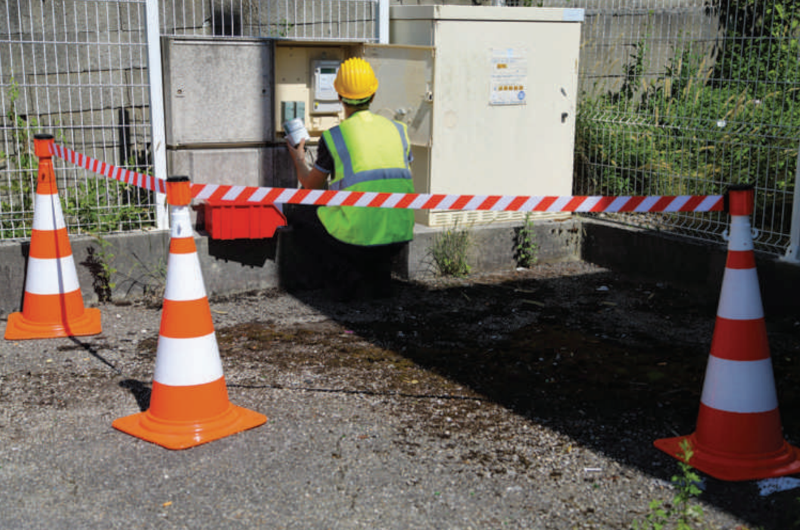 ENROULEUR DE SANGLE POUR CONE - SIGNALISATION CHANTIER