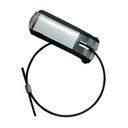 CABLE AND KEY RING FOR SINGLE PADLOCK