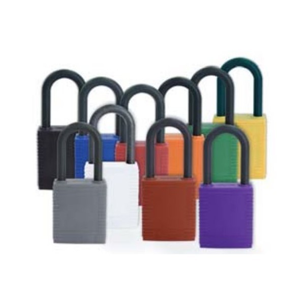 [BRD813641-KD] NYLON PADLOCK – KD (White)