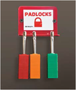 WALL MOUNTED PADLOCK STATION