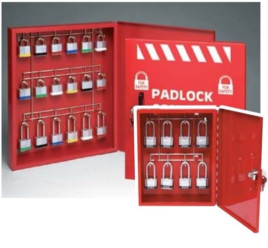 [BRD800118] LARGE STEEL PADLOCK CONTROL CENTRE (18 padlocks)