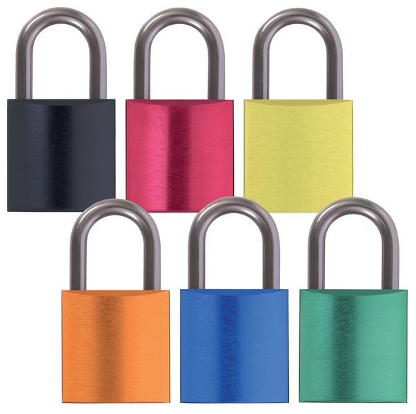 ALUMINUM COMPACT PADLOCK – KD