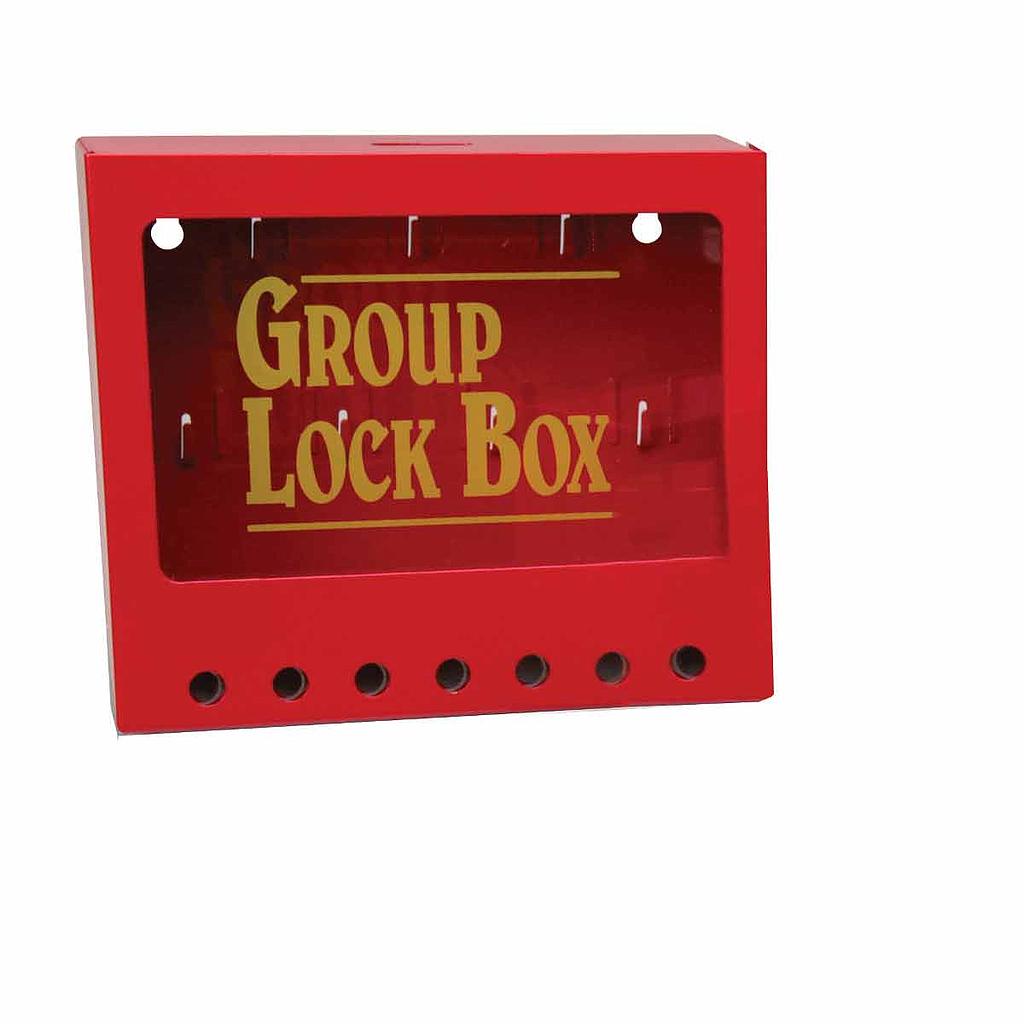 METAL WALL MOUNTED GROUP LOCKOUT BOX