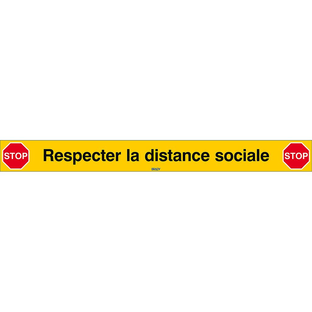 RUBAN ADHESIF MARQUAGE SOL - RESPECT DISTANCE SOCIALE