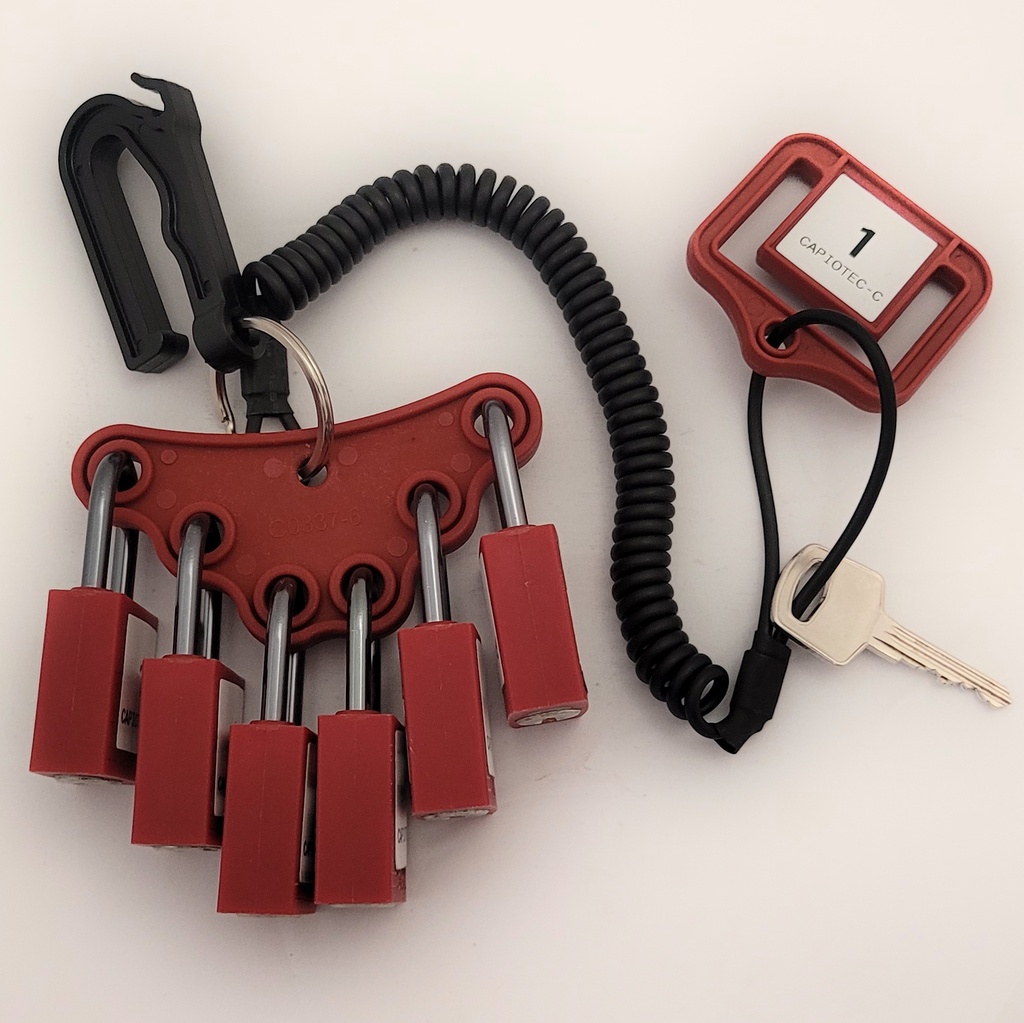 [C0037-U6A] POIGNEE ULOCK 6 CADENAS (Avec)