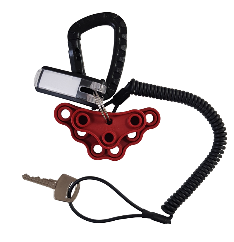 [C0037-R9A] RLOCK SAFETY LOCK 9 PADLOCKS – RIGID PADLOCKS HOLDER (With)