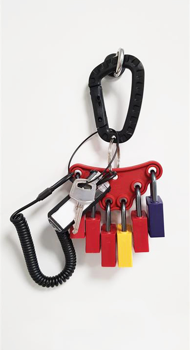 POIGNEE RLOCK 6 CADENAS - PORTE CADENAS RIGIDE