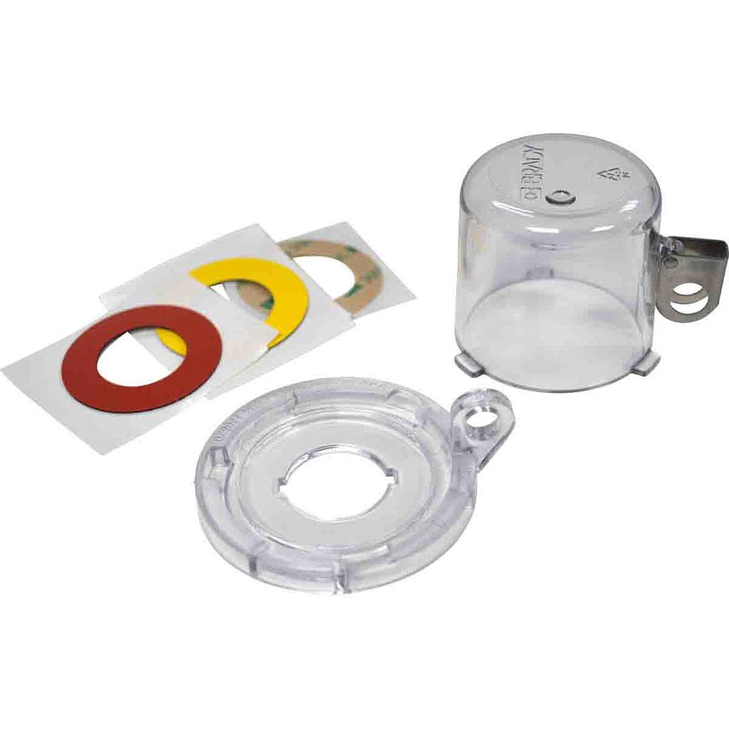 SYSTEME DE CONDAMNATION POUR BOUTON POUSSOIR ET ARRET URGENCE