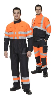 VETEMENTS ARC FLASH HAUTE VISIBILITE CLASSE 1 - ATPV 8 CAL/CM² - EPI