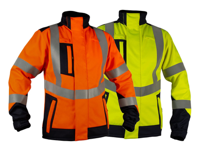 VESTE SOFTSHELL ARC FLASH HAUTE VISIBILITE CLASSE 1 - ATPV 16 CAL/CM² - EPI