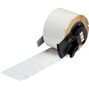 ETIQUETTES ADHESIVES POLYESTER BLANC ANTI-FRAUDE MOTIF VOID - ETIQUETEUSE M6/M7