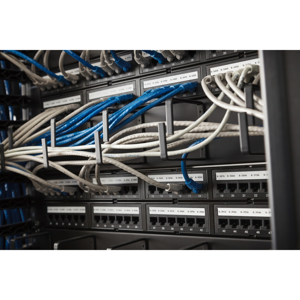 ETIQUETTES NON ADHESIVES POLYPROPYLENE B-412 - REPERAGE BORNIERS - ETIQUETEUSES M6/M7