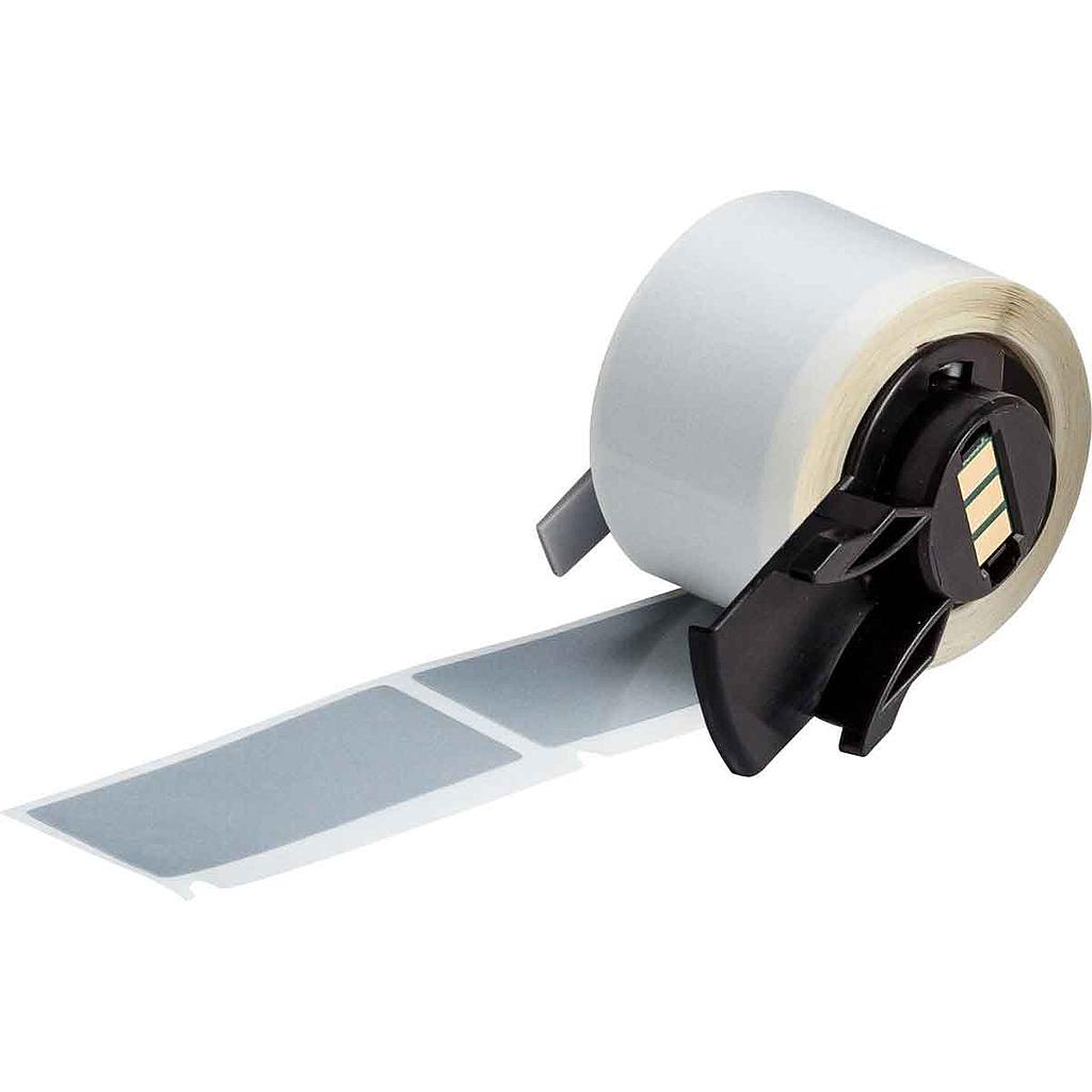 ETIQUETTES ADHESIVES POLYESTER METALLISE ANTI-FRAUDE MOTIF VOID - ETIQUETEUSE M6/M7