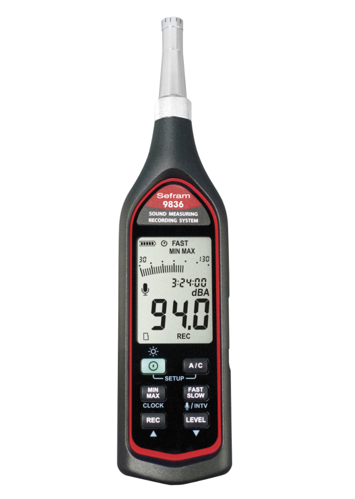 SONOMETRE NUMERIQUE SEFRAM 9836 - MESURE NIVEAU SONORE