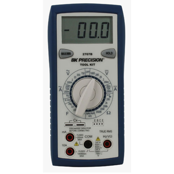 MULTIMETRE NUMERIQUE DE POCHE 2000 POINTS, TRMS AC.UDC 1000V, UAC 750V