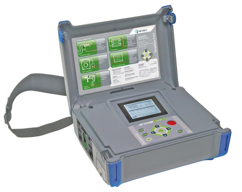 MESUREUR D'ISOLEMENT 5KV 6 - 10TOHMS