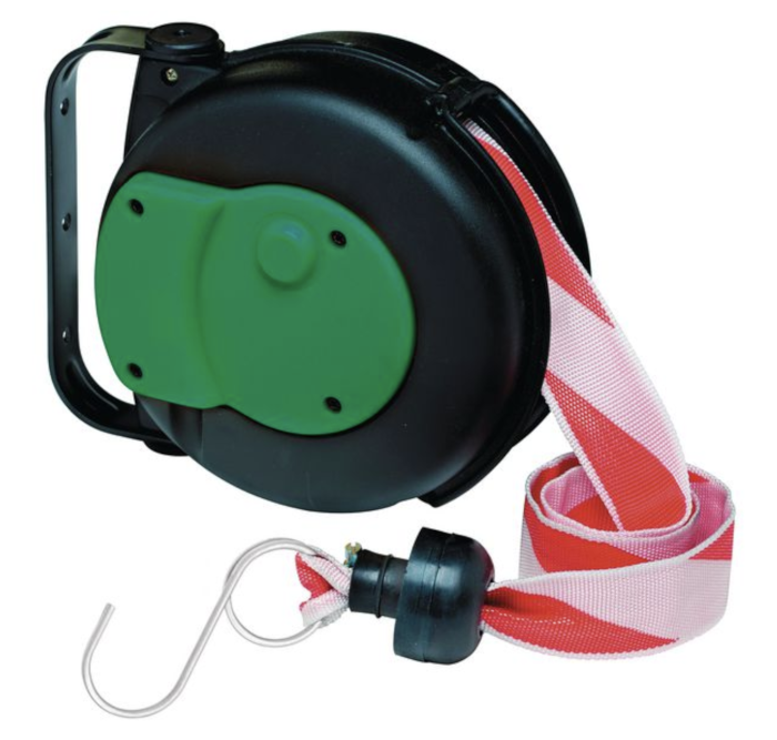 ENROULEUR AUTOMATIQUE DE RUBAN DE SIGNALISATION