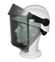 CASQUE AVEC ECRAN ARC-FLASH RELEVABLE 25 CAL/CM² TEINTE GRISE