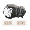 CARTOUCHE ETIQUETTES NON ADHESIVES OVALES - ETIQUETEUSE M5