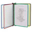 PORTE DOCUMENTS ACCROCHE MAGNETIQUE - POCHETTES A4 SUR PIVOT
