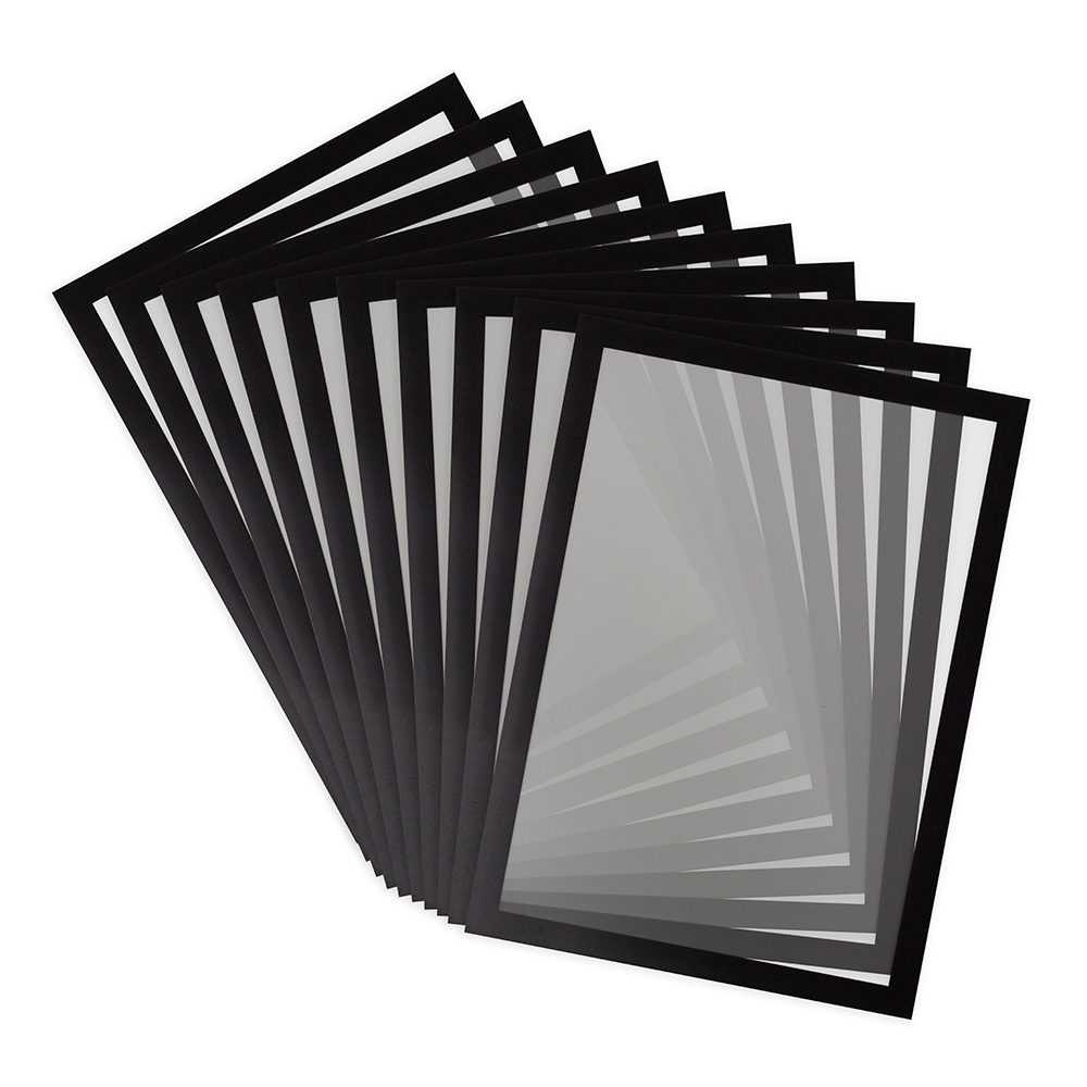 CADRES AFFICHAGE MAGNETIQUES AVEC FILM DE PROTECTION