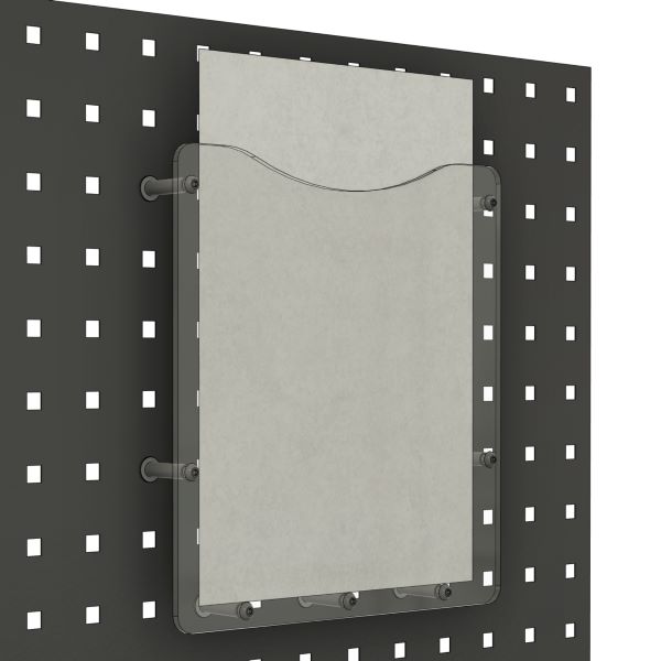 [C0062-MAG-UC] BANNETTE A4 ANTI-POUSSIERE pour Boite Brady Ultracompacte (With)