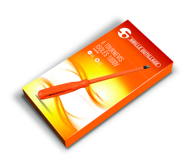 COFFRET DE 6 TOURNEVIS ISOLES 1000V