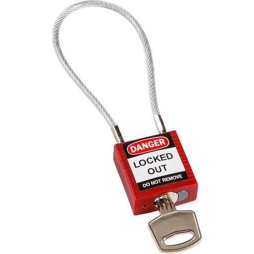 COMPACT CABLE LOCKOUT PADLOCK – KD