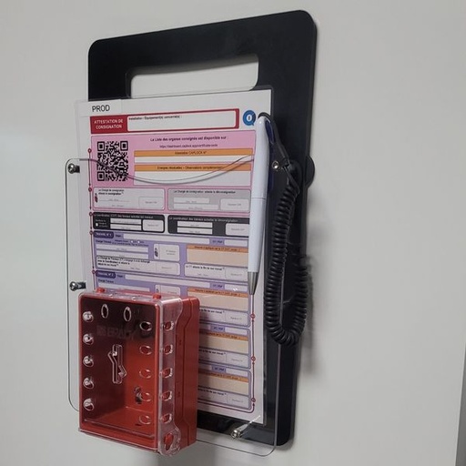 [C0052] PANNEAU DE CONSIGNATION MOBILE LOCK BOX (sans boite)