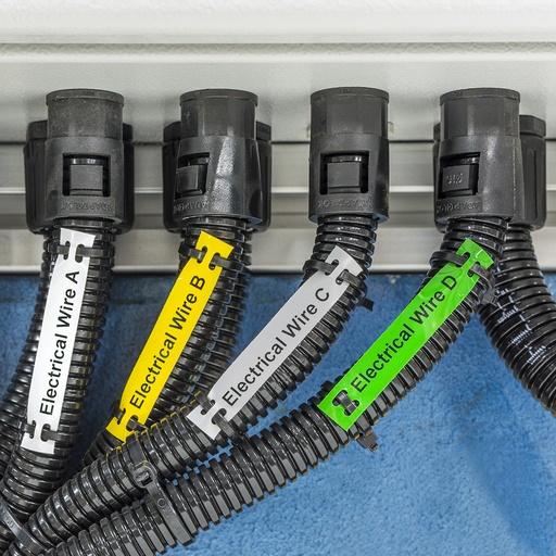 ETIQUETTES THERMOPLASTIQUE REPERAGE CABLE PAR COLLIER - POLYURETHANE