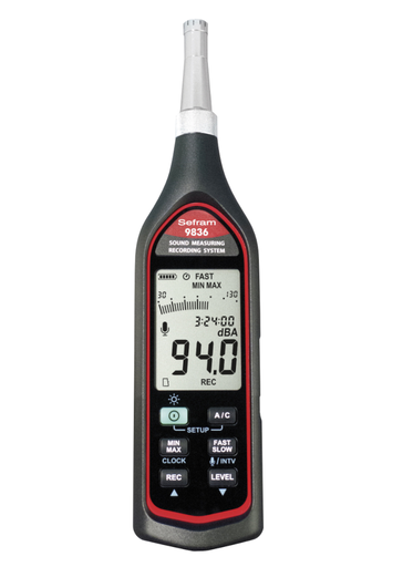 [SFMSEFRAM9836] SONOMETRE NUMERIQUE SEFRAM 9836 - MESURE NIVEAU SONORE