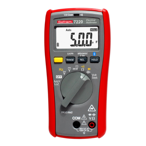 [SFMSEFRAM7220] MULTIMETRE NUMERIQUE 6 000 PTS, TRMS AC, BLUETOOTH