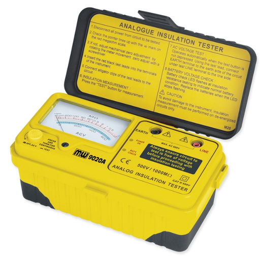 [SFMMW9020A] MESUREUR D'ISOLEMENT ANALOGIQUE 500V