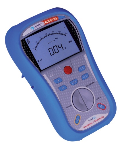 [SFMMW9120] MESUREUR D'ISOLEMENT NUMERIQUE 50V A 1000V ET CONTINUITE SOUS 200mA