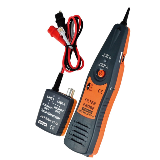 [SFMSEFRAM97] TRACEUR DE CABLE HORS TENSION AVEC GENERATEUR 2 TONS ET SONDES AMPLIFICATRISE