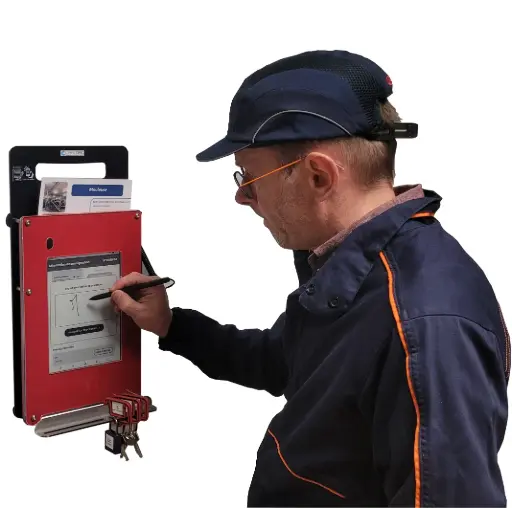 [C0032-UEINKMOB] PANNEAU DE CONSIGNATION A4 ULOCK MOBILE E-Ink